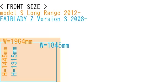 #model S Long Range 2012- + FAIRLADY Z Version S 2008-